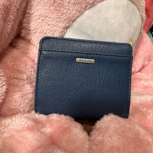 Relic Blue Leather Wallet